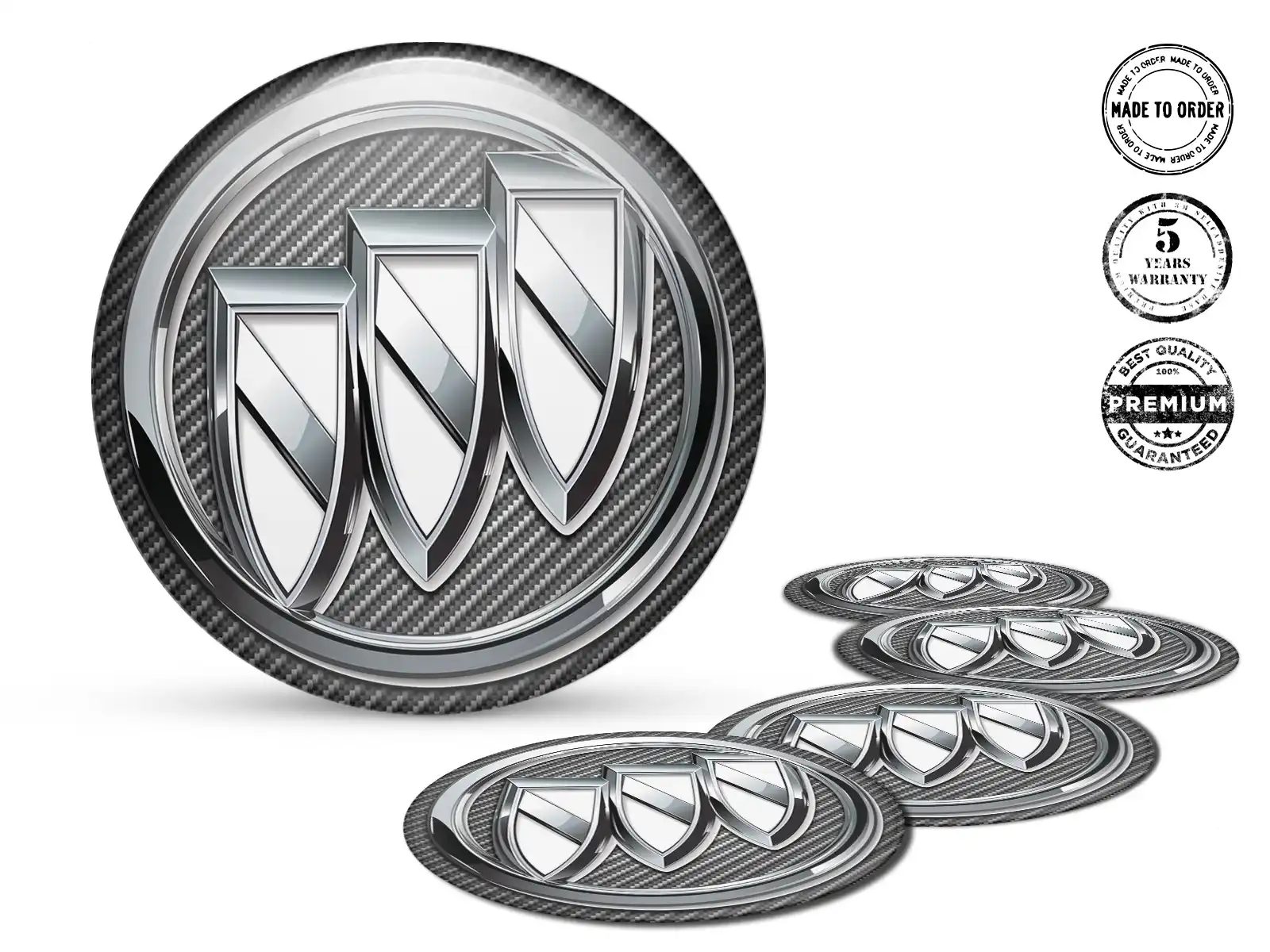 Buick Emblemas Rueda Estilo Momentum Plasma Ultimate